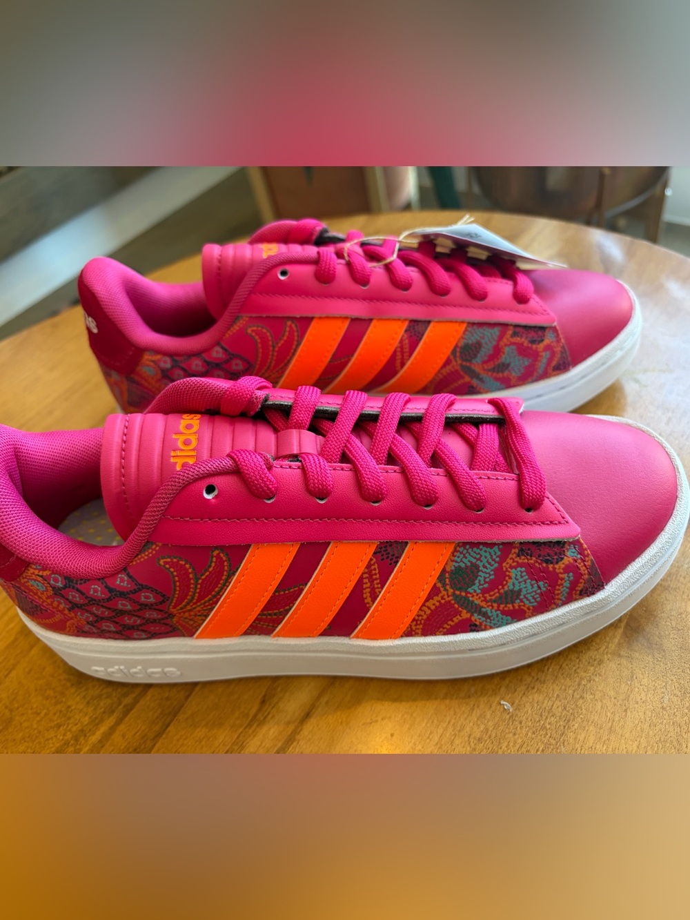 Adidas Women’s x Farm Rio Grand Court Alpha Floral Sneakers - New